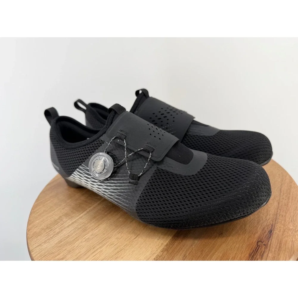 Shimano‎ IC5 Women Black Indoor Cycling Shoes BOA SPD SH-IC500W Size 42 US 9.5